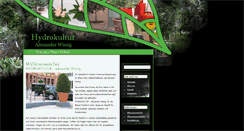 Desktop Screenshot of hydrokultur-wissig.de
